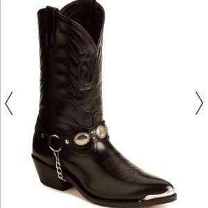 Laredo Concho Harness Boots NWT